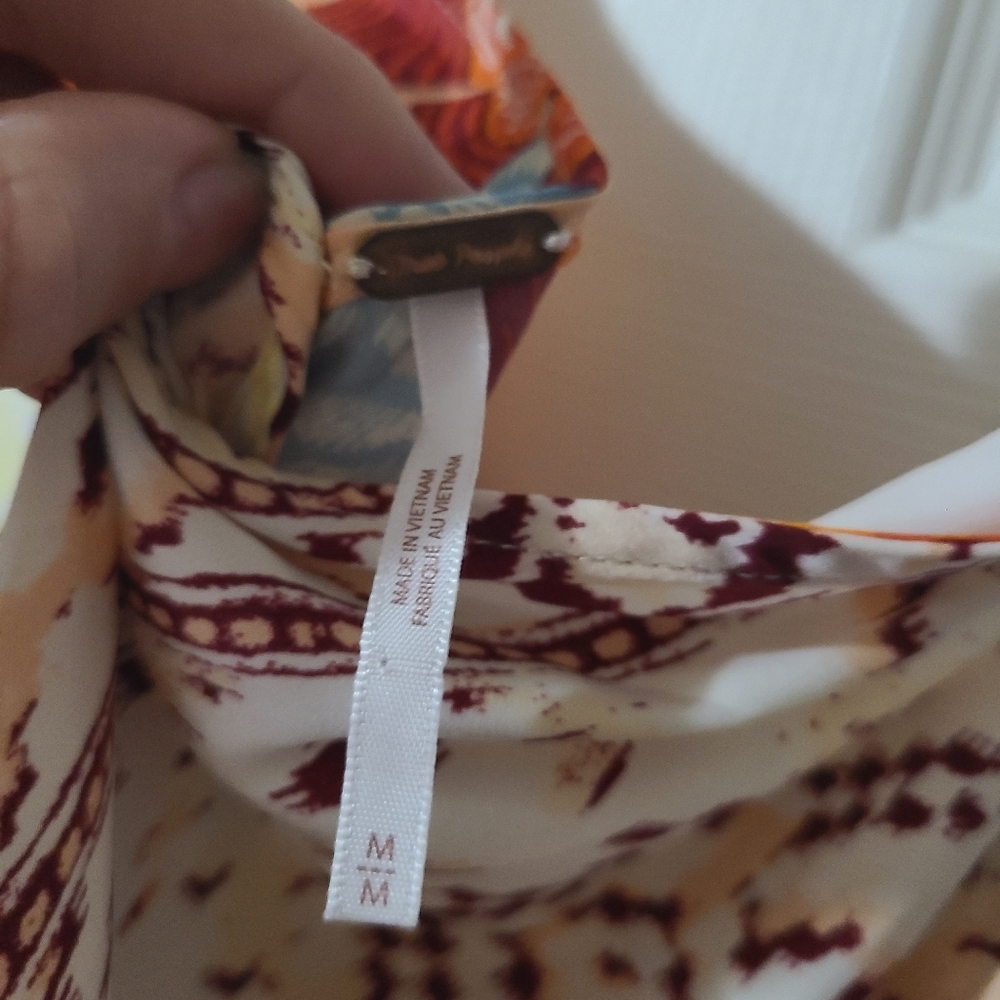 Free People Floral Patchwork Top - image 6